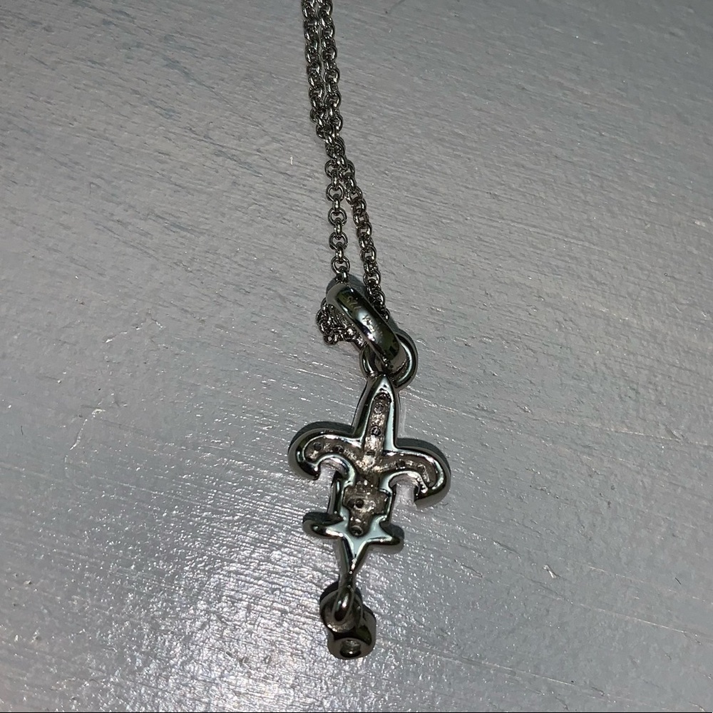 COPY - 💕Hope Faith Miracles Fleur de lis necklace - Picture 3 of 8